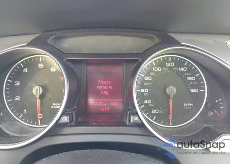 2012 Audi A5 2.0T Premium z USA, uszkodzony, nr VIN WAUCFAFR9CA034408